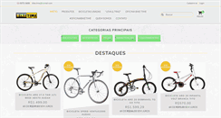 Desktop Screenshot of biketime.com.br
