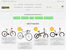 Tablet Screenshot of biketime.com.br